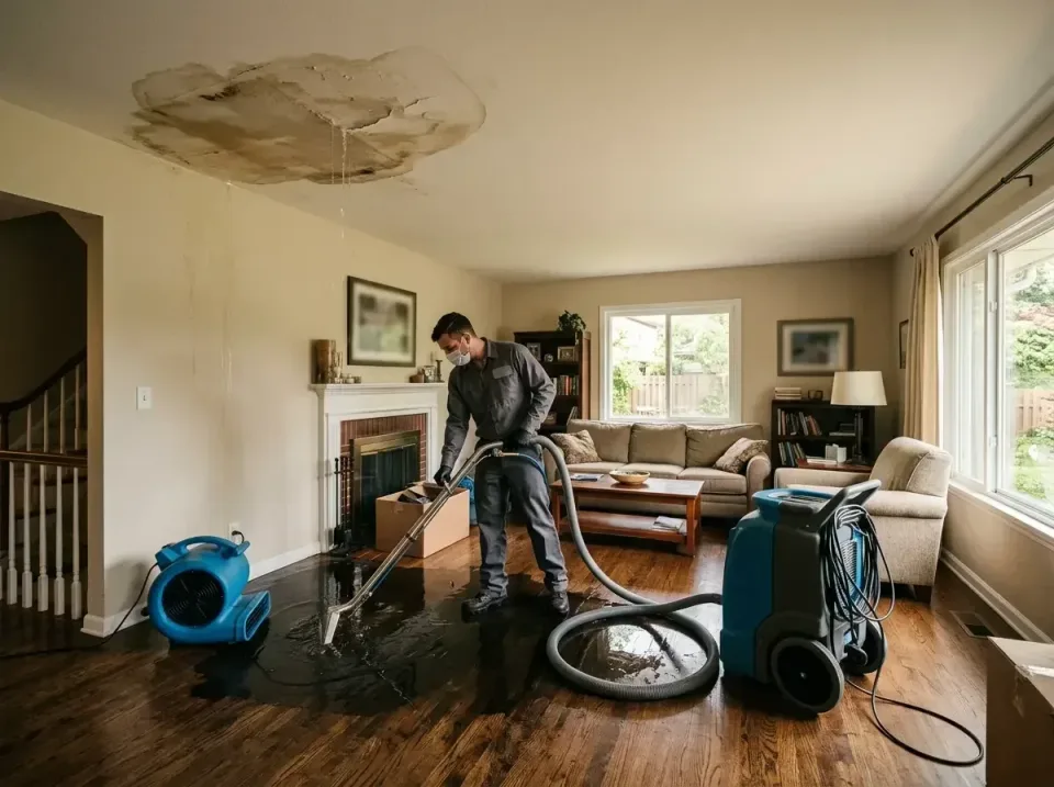attic-pipe-burst-ceiling-drip-008 — frequently asked questions, Water Damage Restoration & Carpet Care in Thayer, MO